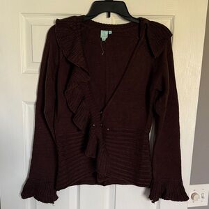 Elegant Deep Purple Women's Sweater